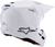 Sm3 Solid Helmet White Glossy Md