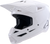 Sm3 Solid Helmet White Glossy Lg