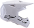 Sm3 Solid Helmet White Glossy 2x