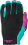 Women's Lite Gloves Pink/Turquoise Sm