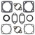 Vertex Gaskets  Lloyd LS396 Lloyd FC/2 Complete Gasket Kit w/ Oil Seals