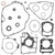 Vertex Gaskets 95-03 Kawasaki KEF300 Lakota Complete Gasket Kit w/ Oil Seals