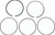 Vertex Piston 00-16 Suzuki DR-Z 400 400cc +4mm Big Bore Replacement Ring Set