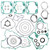 Vertex Gaskets 99-03 KTM EXC 300 Complete Gasket Kit w/ Oil Seals