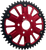 Stealth 51t Rear Sprocket Red Alum Car  Blk Steel Teeth