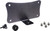 Upright License Plate Mount Black