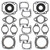 Vertex Gaskets 74-75 Arctic Cat Lynx/Pantera (Kawasaki) FC/2 Complete Gasket Kit w/ Oil Seals