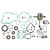Vertex Kawasaki Complete Engine Rebuild Kit WR101-116