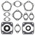 Vertex Gaskets  Chaparral 340/2 G34B (Xenoah) FC/2 Complete Gasket Kit w/ Oil Seals