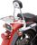 Detachable Backrest Round Chrome Softail 00 06