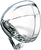 Bullet Spotlight Visor 4.5" Chrome Ea