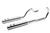 True Dual Headpipes Chrome Flh/Flt 95 06