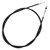 All Balls Racing 87-90 Suzuki LT-500R Cable - Rear Hand - Park Brake