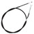 All Balls Racing 88-95 Honda TRX300 Fourtrax Cable - Rear Hand - Park Brake