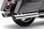 909 Twins 4" Slip Ons Chrome Flh/Flt 95 16