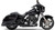 4" Groove Tip Slip On Black Flh/Flt 95 16