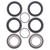 All Balls Racing 08-10 Polaris Outlaw 450 Wheel Bearing Kit Rear