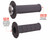 Universal Lock On Grips Half Waffle Graphite/Silver