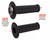Universal Lock On Grips Half Waffle Black/Silver