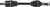 QuadBoss 2019 Can-Am Outlander 1000R DPS Front Left Side Rugged Axle
