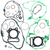 QuadBoss 88-00 Honda TRX300 FourTrax Complete Gasket Set w/ Oil Seal