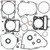 QuadBoss 99-02 Kawasaki KVF300 Prairie 2x4/4x4 Complete Gasket Set w/ Oil Seal