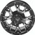 QuadBoss Barbwire 14X7 - 4+3 - 4/156 - Machined