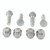 QuadBoss 05-06 Honda TRX500FA FourTrax Foreman Rubicon 4x4 AT Front Wheel Stud & Nut Kit
