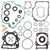 QuadBoss 02-08 Yamaha YFM660 Grizzly 4x4 Complete Gasket Set w/ Oil Seal