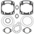 Vertex Pistons 95-96 Bearcat 550/96-02 Bearcat Wide Track 550cc Top End Gasket Kit