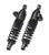 Bitubo WME2 Twinshocks Adjustable: Hydraulic Spring Preload, Rebound, Length 336mm, Dark Edition