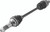 QuadBoss 14-15 Yamaha YFM700 Grizzly 4x4 (02) Rear Left Replacement Axle
