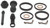 QuadBoss 15-21 Can-Am Outlander 1000 6x6 Front Caliper Rebuild Kit