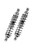 Bitubo WMB0 Twinshocks Adjustable: Spring Preload, Length 326mm, Chrome Edition