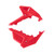 Side Panels  Upper+Lower Crf Red