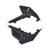 Side Panels  Upper+Lower Crf Black