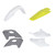 Acerbis 23-24 Husqvarna 250-450 FC/ FX/TC/ TX Plastic Kit - Original 23