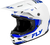 Kinetic Verdict Helmet White/Blue/Grey Sm