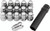QuadBoss Spline Lug Nuts M12x1.25 65mm Chrome