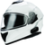 Sena Technologies Outforce Full Face Bluetooth Helmet Glossy White - Large