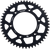 Rear Sprocket Aluminum 50t Blk