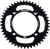 Rear Sprocket Aluminum 47t Blk