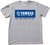 Yamaha Racing T Shirt Grey Lg