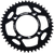 Rear Sprocket Aluminum 46t Blk FPA-1204-46-BLK