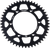 Rear Sprocket Aluminum 49t Blk FPA-808-49-BLK