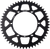 Rear Sprocket Aluminum 52t Blk