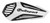 Mx Air Handguards White/Black