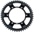 Rear Sprocket Hybrid 50t Blk/Sil FPH-808-50-BLK
