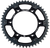 Rear Sprocket Hybrid 49t Blk/Sil FPH-245-49-BLK