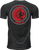 Fly Sprocket Tee Charcoal/Red/Grey Md